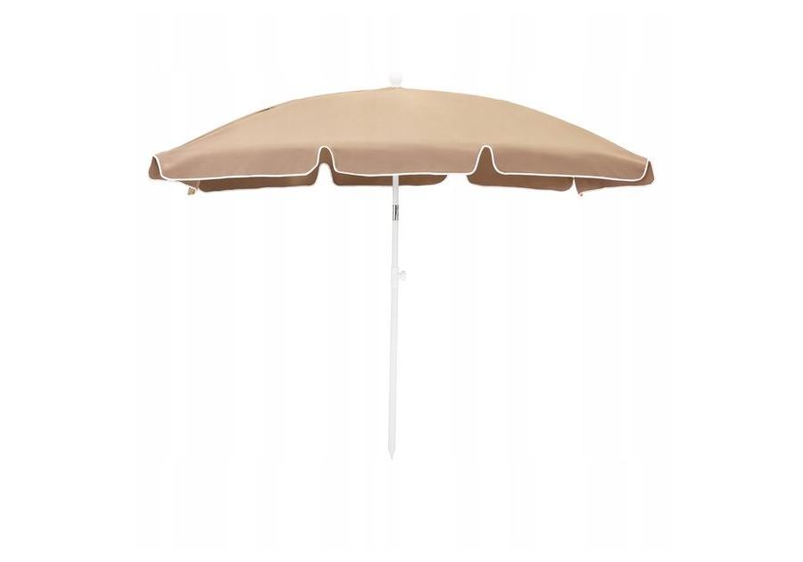 Zdjęcie: Parasol uchylny 200x130 cm beżowy z uchwytem JUMI