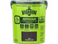 Zdjęcie: Impregnat ochronno- dekoracyjny 4,5 L antracyt szary VIDARON