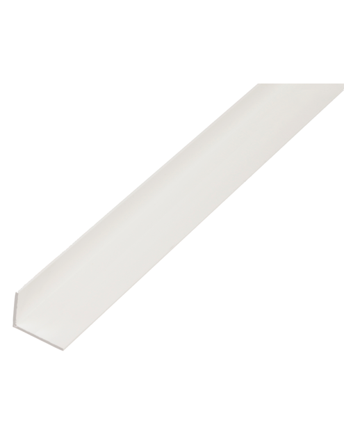 Zdjęcie: Profil kątowy PVC biały 1000x20x10x1,5 mm ALBERTS