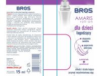 Zdjęcie: Środek łagodzący ukąszenia Amaris Roll-On dla dzieci 15 ml BROS