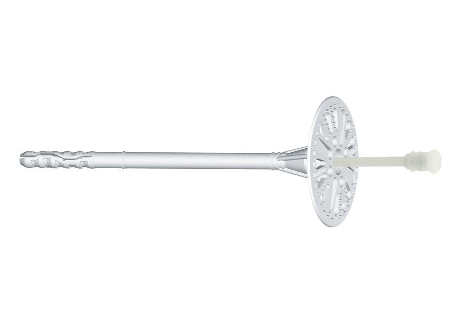 Zdjęcie: Kołek styropianowy łącznik wbijany z trzpieniem stalowym LTX 8x115 mm  - 200 szt. WKRĘT-MET