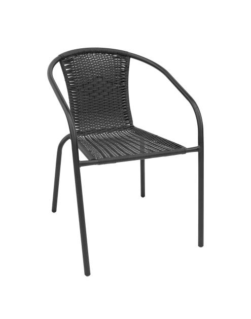 Zdjęcie: Krzesło ogrodowe Herkules 3 czarny MIRPOL
