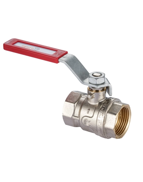 Zdjęcie: Zawór kulowy S30 z rączką, z okienkiem W/W 1 1/4", PN30 CALIDO