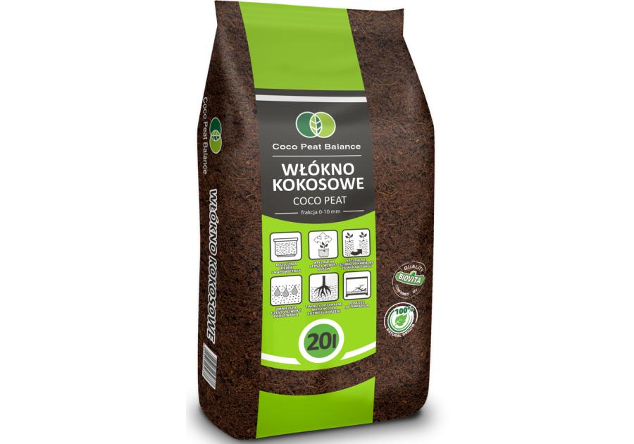 Zdjęcie: Włókno kokosowe COCO peat 20L BIOVITA