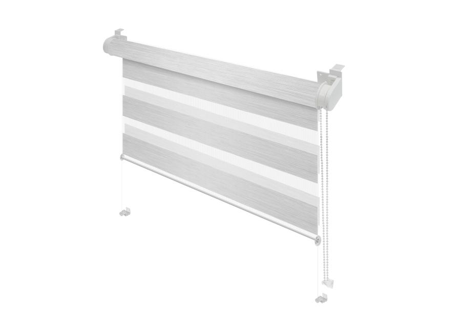 Zdjęcie: Roleta Mini Zebra Z-761 Slik stalowy 64x140 cm GARDINIA
