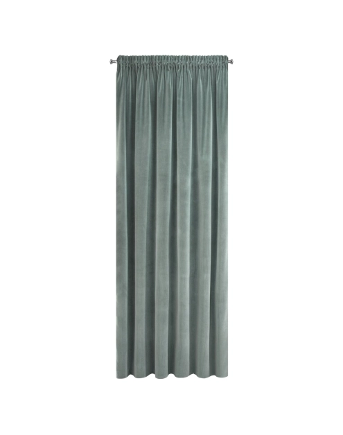 Zdjęcie: Zasłona gotowa Kristi na taśmie 140x270 cm miętowy EUROFIRANY