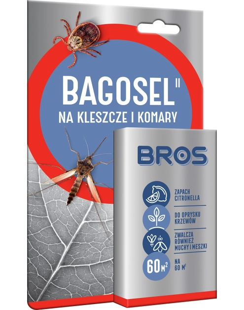 Zdjęcie: Preparat do oprysku ogrodu przeciw komarom i kleszczom Bagosel 100EC BROS