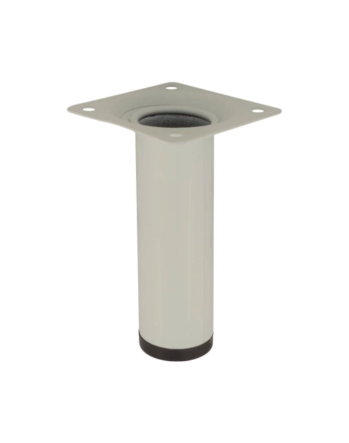 Zdjęcie: Noga meblowa okrągła 10 cm biała METRO