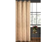 Zdjęcie: Zasłona gotowa Goja 140 x 250 cm beżowy EUROFIRANY