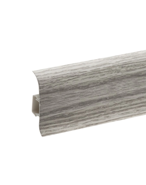 Zdjęcie: Listwa przypodłogowa PVC Premium Classic 22x59 mm; 2,20 m Dąb Sardynia Mat CEZAR