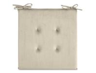 Zdjęcie: Poduszka na siedzisko Gaja 40x40x3 cm jasny beż EUROFIRANY