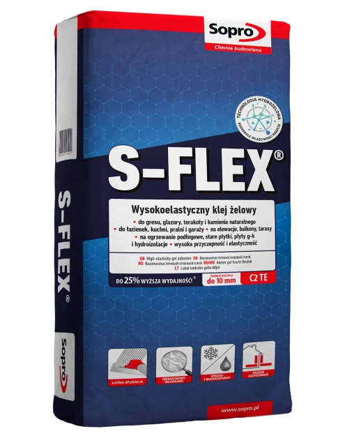 Zdjęcie: Wysokoelastyczny klej żelowy 201_S-FLEX SOPRO