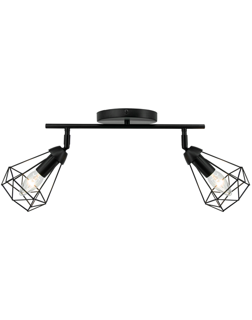 Zdjęcie: Lampa sufitowa Malibu 8414/2 BL ELEM