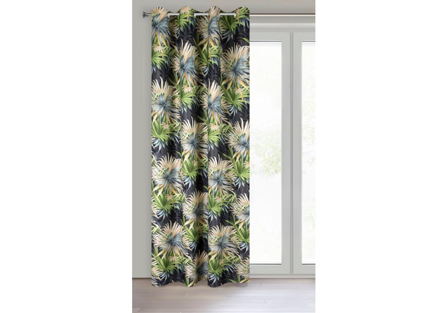 Zdjęcie: Zasłona gotowa Ingrid 140x250 cm zielony EUROFIRANY