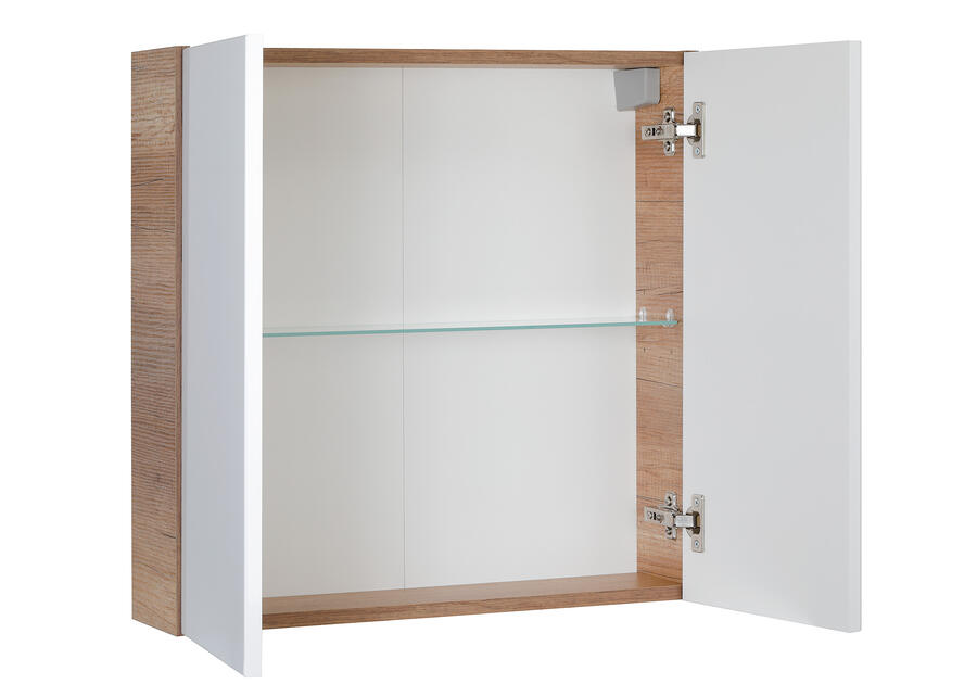 Zdjęcie: Szafka wisząca 60x60x16 cm, 2 drzwi, System c biały Country ASTOR
