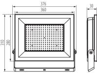 Zdjęcie: Naświetlacz LED Grun NV LED-200-B MILEDO