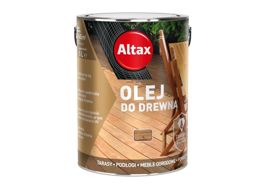 Zdjęcie: Olej do drewna 5 L tik ALTAX