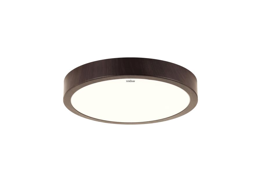 Zdjęcie: Plafoniera SMD Atut Led C Wenge 24W kolor wenge STRUHM