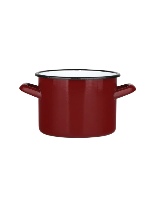 Zdjęcie: Garnek prosty 3,6 L - 18 cm czerwień SILESIA