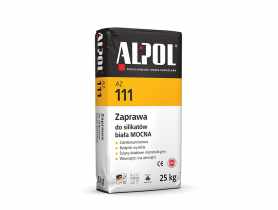 Zaprawa do silikatów biała mocna 25 kg AZ 111 ALPOL