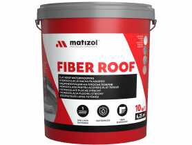 Hydroizolacja dachu płaskiego Fiber Roof 10 kg biały MATIZOL