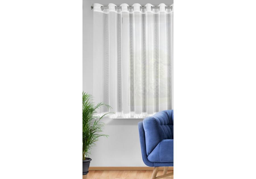 Zdjęcie: Firana gotowa Sylvi 300 x 150 cm biały EUROFIRANY