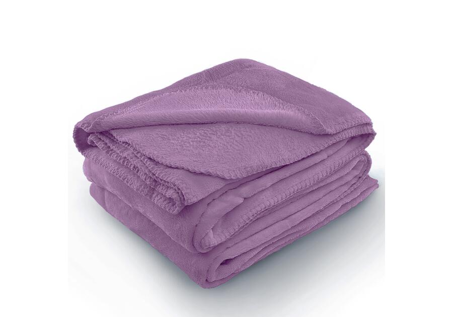 Zdjęcie: Koc Tyler lila 70x150 cm AMELIA HOME