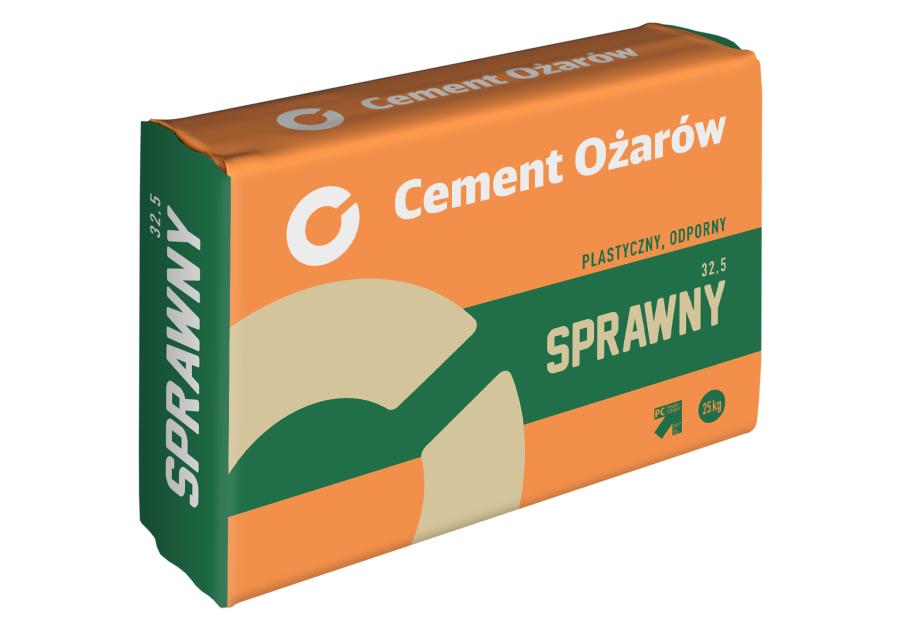 Zdjęcie: Cement SPRAWNY CEM IV/A(V) 32,5 R-SR CEMENT OŻARÓW