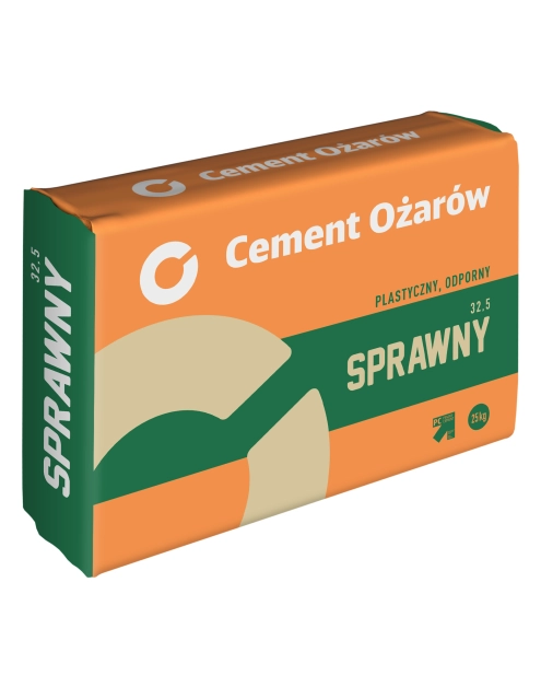 Zdjęcie: Cement SPRAWNY CEM IV/A(V) 32,5 R-SR CEMENT OŻARÓW