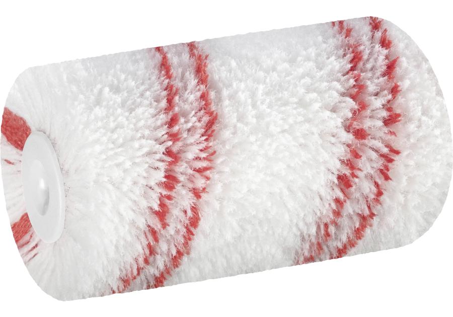 Zdjęcie: Wałek WallStar 12 cm C30 włókno ciągłe  3 x czerwony pasek CIRET