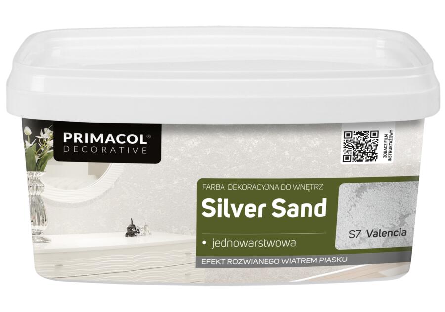 Zdjęcie: Farba dekoracyjna Silver Sand 1 L Valencia S7 PRIMACOL DECORATIVE