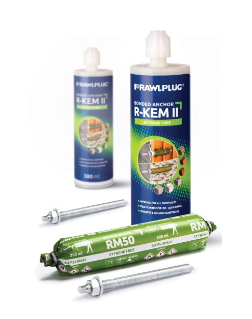 Zdjęcie: Kotwa chemiczna poliestrowa R-KEM-II standardowa 175 ml RAWLPLUG