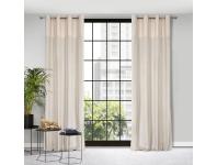 Zdjęcie: Zasłona gotowa D91 Agnes 140x250 cm kremowy EUROFIRANY