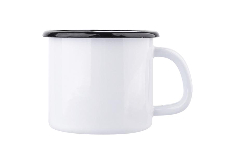 Zdjęcie: Kubek emaliowany 450 ml biały SILESIA