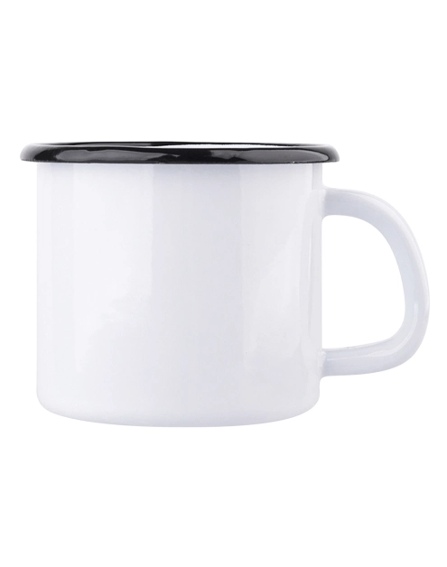 Zdjęcie: Kubek emaliowany 450 ml biały SILESIA