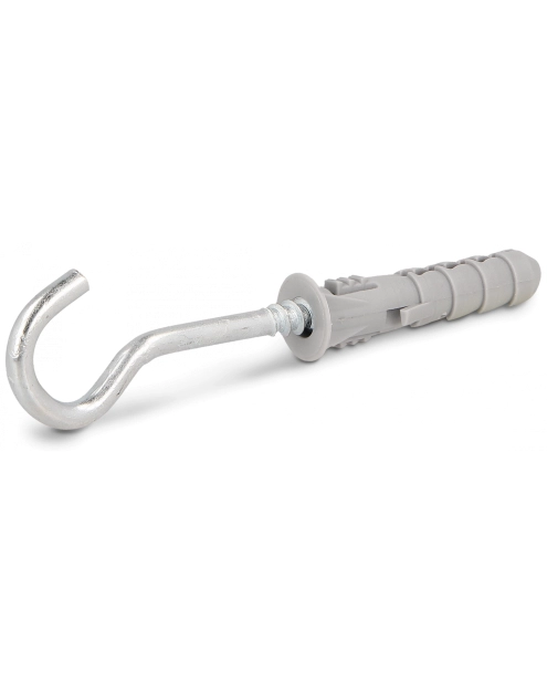 Zdjęcie: Kołek rozporowy FIX z kołnierzem 8x40 mm z hakiem sufitowym 4 szt. RAWLPLUG