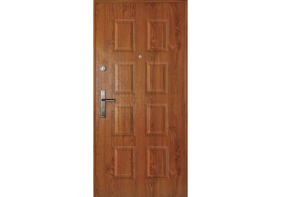 Zdjęcie: Drzwi zewnętrzne 80 cm lewe Bryza złoty dąb S-DOOR