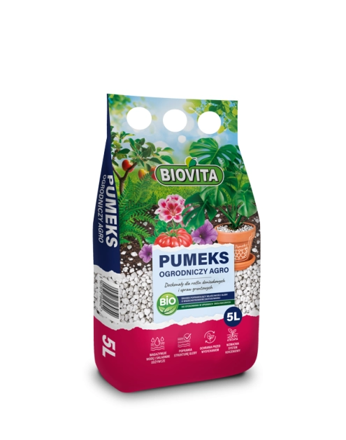 Zdjęcie: Pumeks ogrodniczy Agro 5 L BIOVITA
