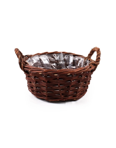 Zdjęcie: Komplet koszy wiklinowych 27x27 cm/31x31 cm - 2 szt. TIN TOURS