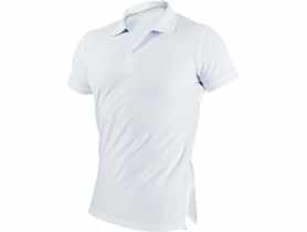 Koszulka Polo Garu biała XXXL STALCO