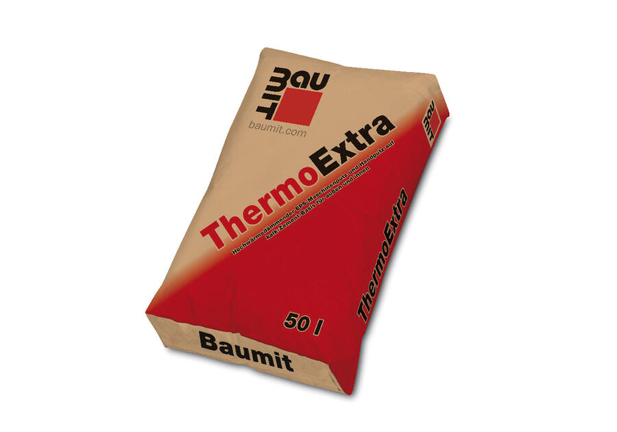 Zdjęcie: Tynk ciepłochłonny o podwyższonej termoizolacyjności ThermoExtra BAUMIT
