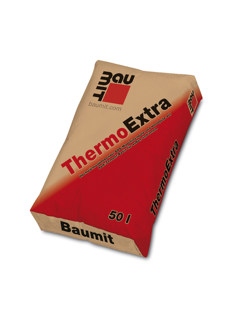 Zdjęcie: Tynk ciepłochłonny o podwyższonej termoizolacyjności ThermoExtra BAUMIT