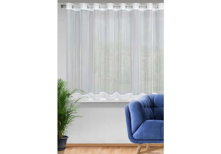 Zdjęcie: Firana gotowa Sari 300x145 cm biały EUROFIRANY