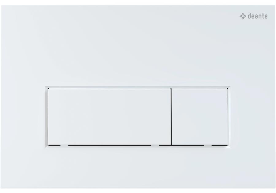 Zdjęcie: Przycisk spłukujący do stelaży podtynkowych - slim bianco DEANTE