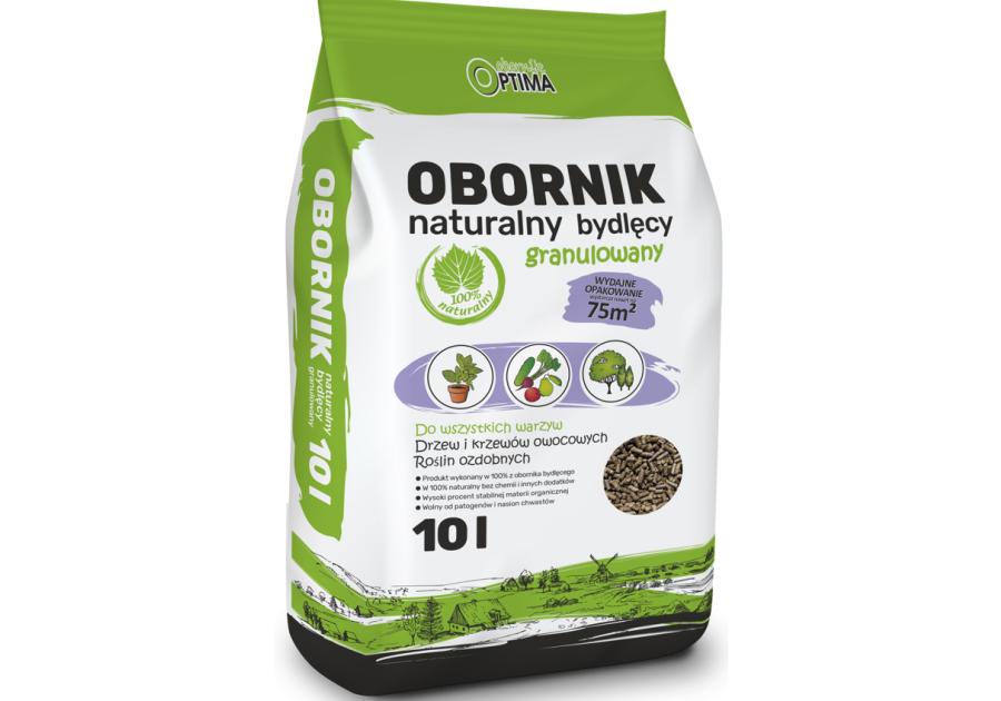 Zdjęcie: Obornik naturalny bydlęcy granulowany Optima 10L BIOVITA