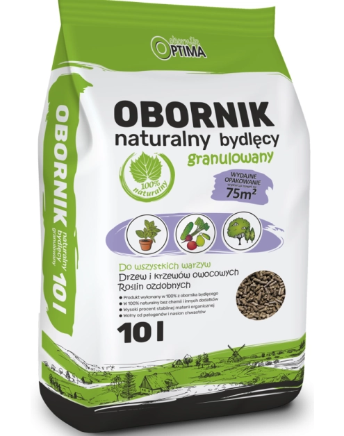 Zdjęcie: Obornik naturalny bydlęcy granulowany Optima 10L BIOVITA