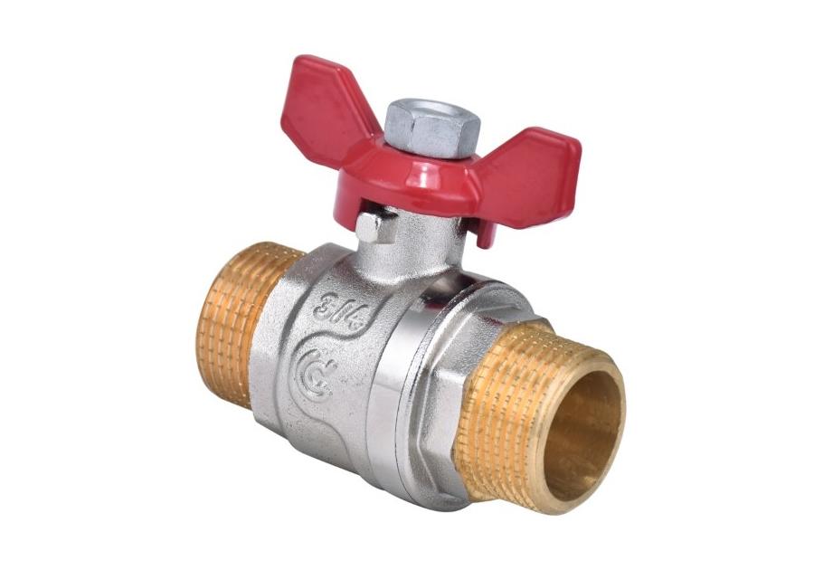 Zdjęcie: Zawór kulowy z/z 3/4" z motylkiem CALIDO