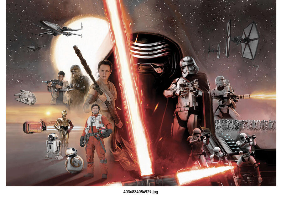 Zdjęcie: Fototapeta Star Wars EP7 Collage VENA