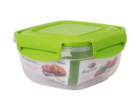 Pojemnik spożywczy kwadratowy 0,9 L multikolor MAGNOLIA