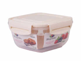 Pojemnik spożywczy kwadratowy 0,9 L multikolor MAGNOLIA